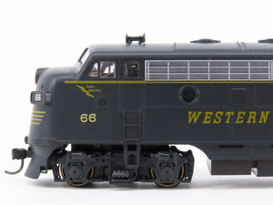 HO Scale Stewart/KATO 9150 WM Western Maryland F7A Diesel Custom Rd #66 w/ DCC