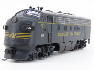 HO Scale Stewart/KATO 9150 WM Western Maryland F7A Diesel Custom Rd #66 w/ DCC