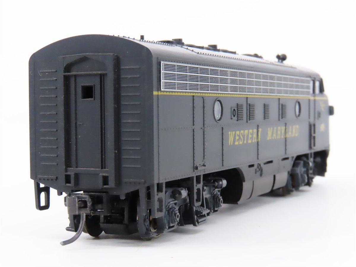 HO Scale Stewart/KATO 9150 WM Western Maryland F7A Diesel Custom Rd #66 w/ DCC