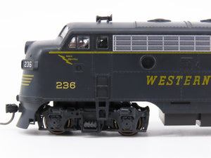 HO Scale Stewart/KATO 9150 WM Western Maryland F7A Diesel Custom Rd #236 w/ DCC