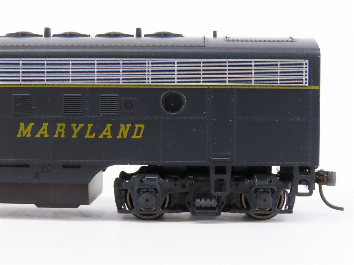 HO Scale Stewart/KATO 9150 WM Western Maryland F7A Diesel Custom Rd #236 w/ DCC