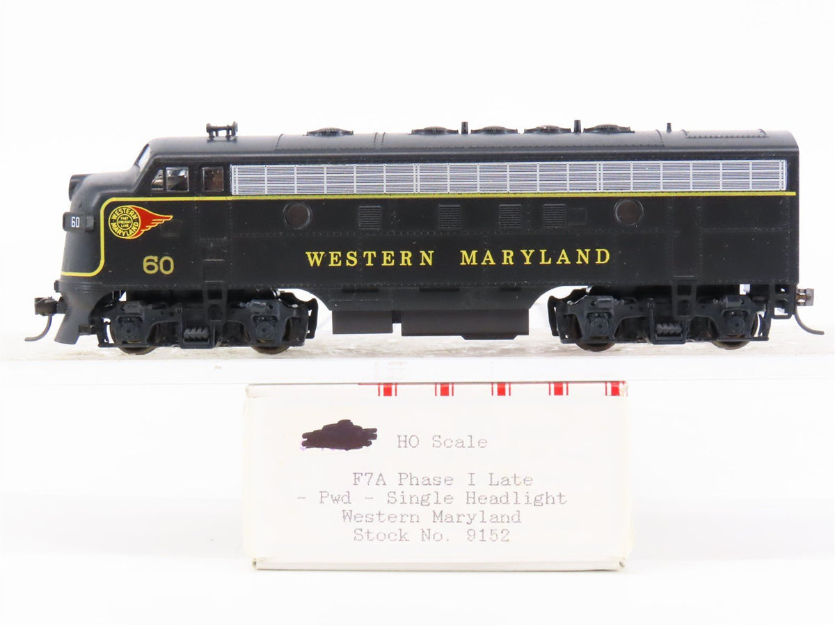 HO Scale Stewart/KATO 9152 WM &quot;Fireball&quot; F7A Diesel Custom Rd #60 w/ DCC