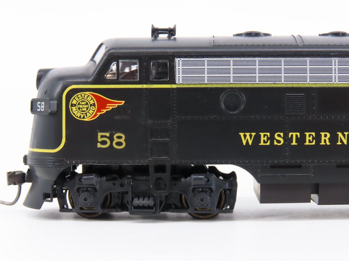 HO Scale Stewart/KATO 9152 WM &quot;Fireball&quot; F7A Diesel Custom Rd #58 w/ DCC