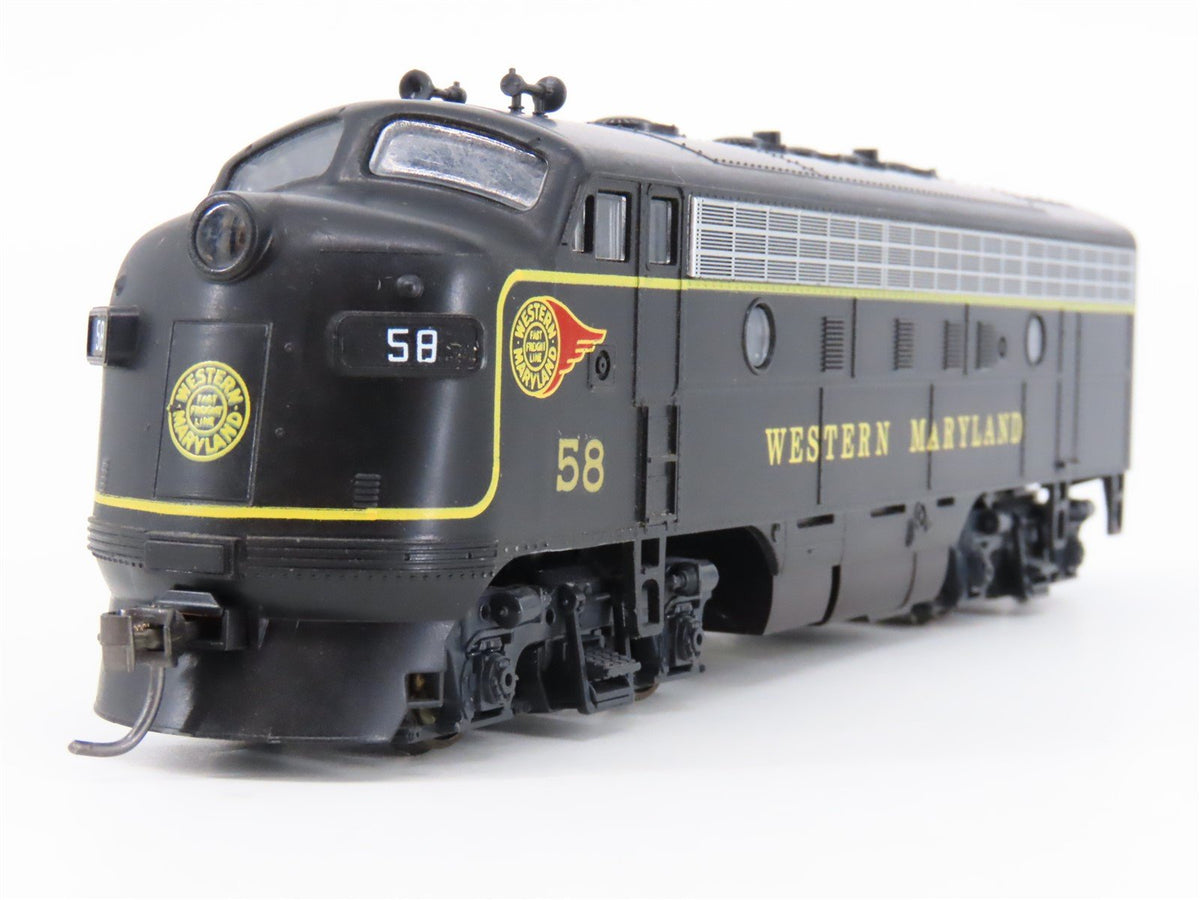 HO Scale Stewart/KATO 9152 WM &quot;Fireball&quot; F7A Diesel Custom Rd #58 w/ DCC