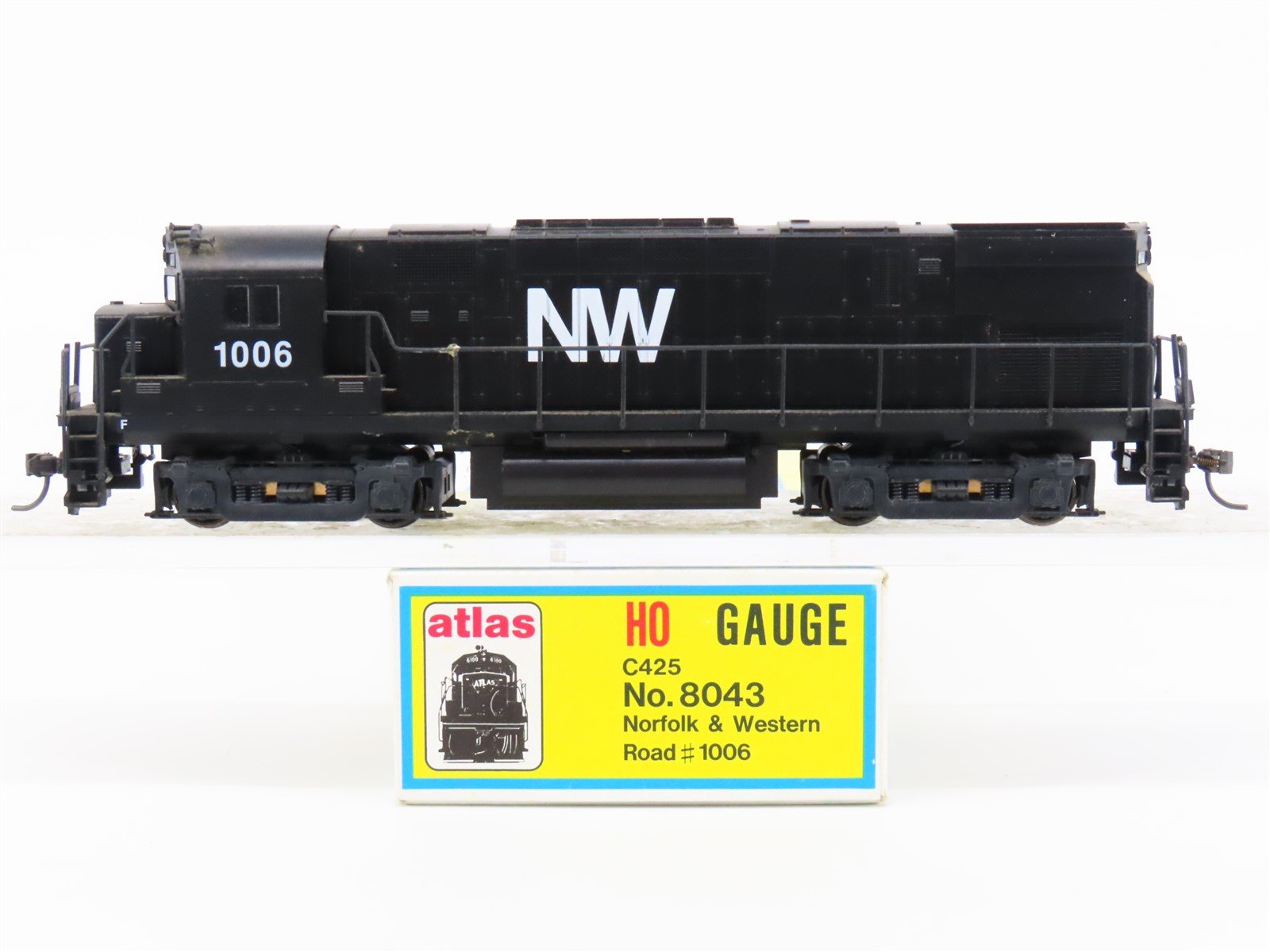 HO Scale Atlas 8043 NW Norfolk & Western C425 Diesel Locomotive #1006 w/ DCC