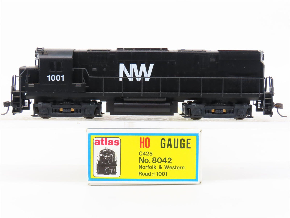 HO Scale Atlas 8042 NW Norfolk &amp; Western C425 Diesel Locomotive #1001 w/ DCC