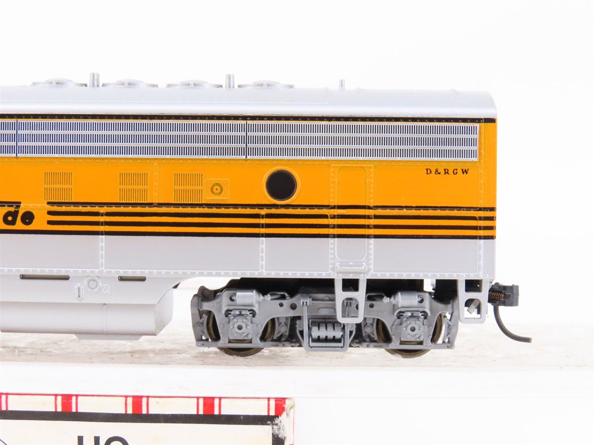 HO Scale Stewart/KATO 9230 D&amp;RGW Rio Grande F7A Diesel Custom Rd #5772 w/ DCC