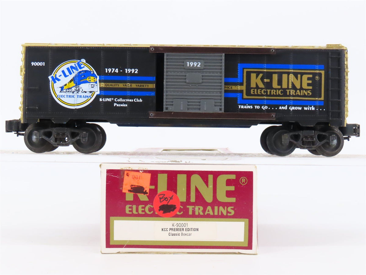 O Gauge 3-Rail K-Line K-90001 KCC Premier Edition Single Door Box Car #1974-1992