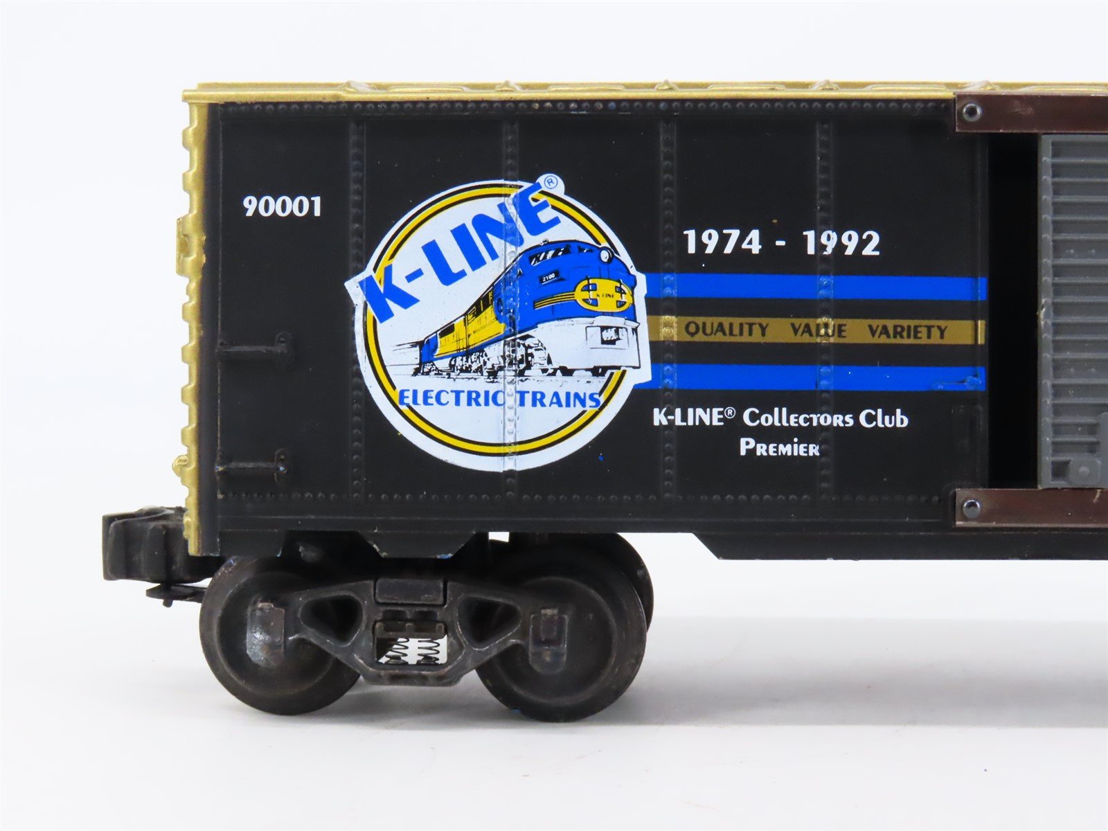 O Gauge 3-Rail K-Line K-90001 KCC Premier Edition Single Door Box Car #1974-1992