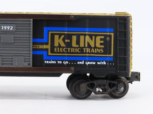 O Gauge 3-Rail K-Line K-90001 KCC Premier Edition Single Door Box Car #1974-1992