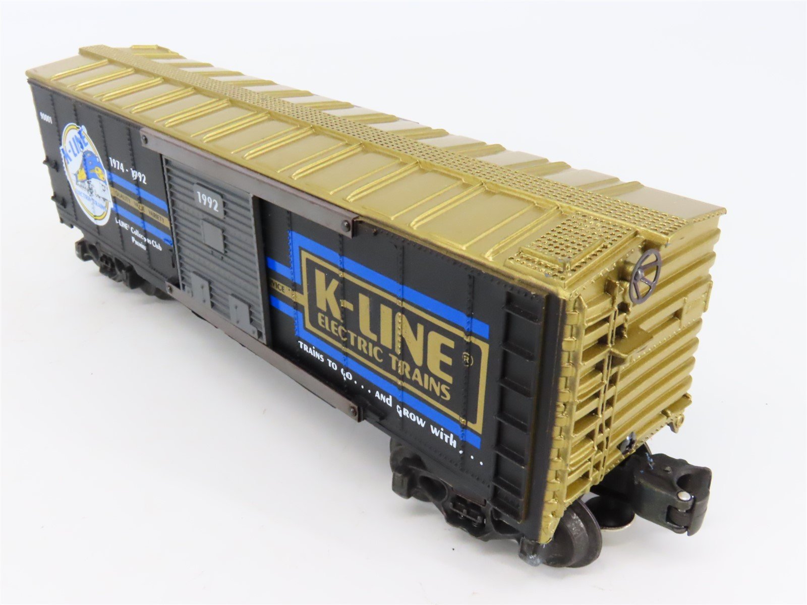 O Gauge 3-Rail K-Line K-90001 KCC Premier Edition Single Door Box Car #1974-1992
