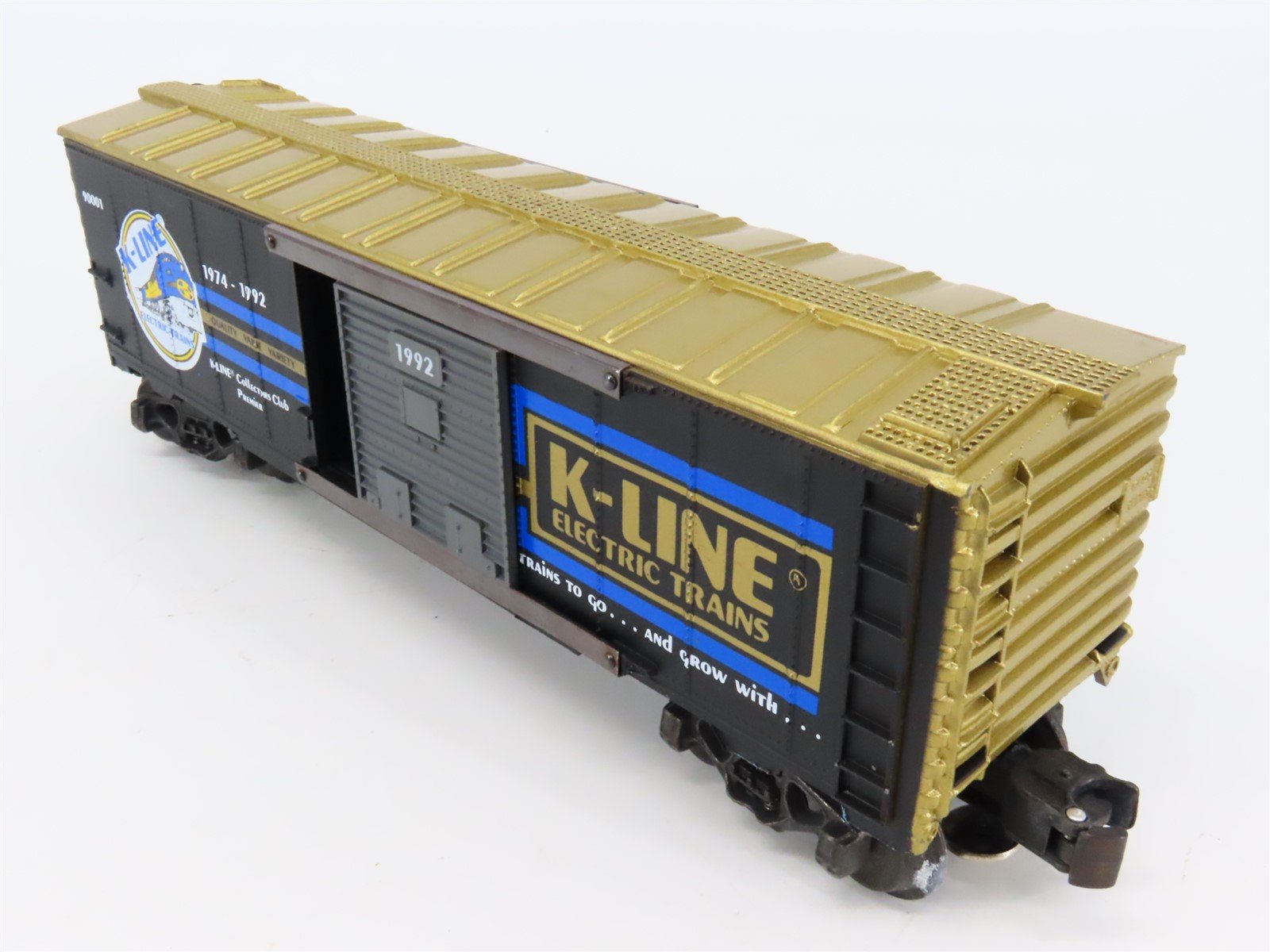 O Gauge 3-Rail K-Line K-90001 KCC Premier Edition Single Door Box Car #1974-1992