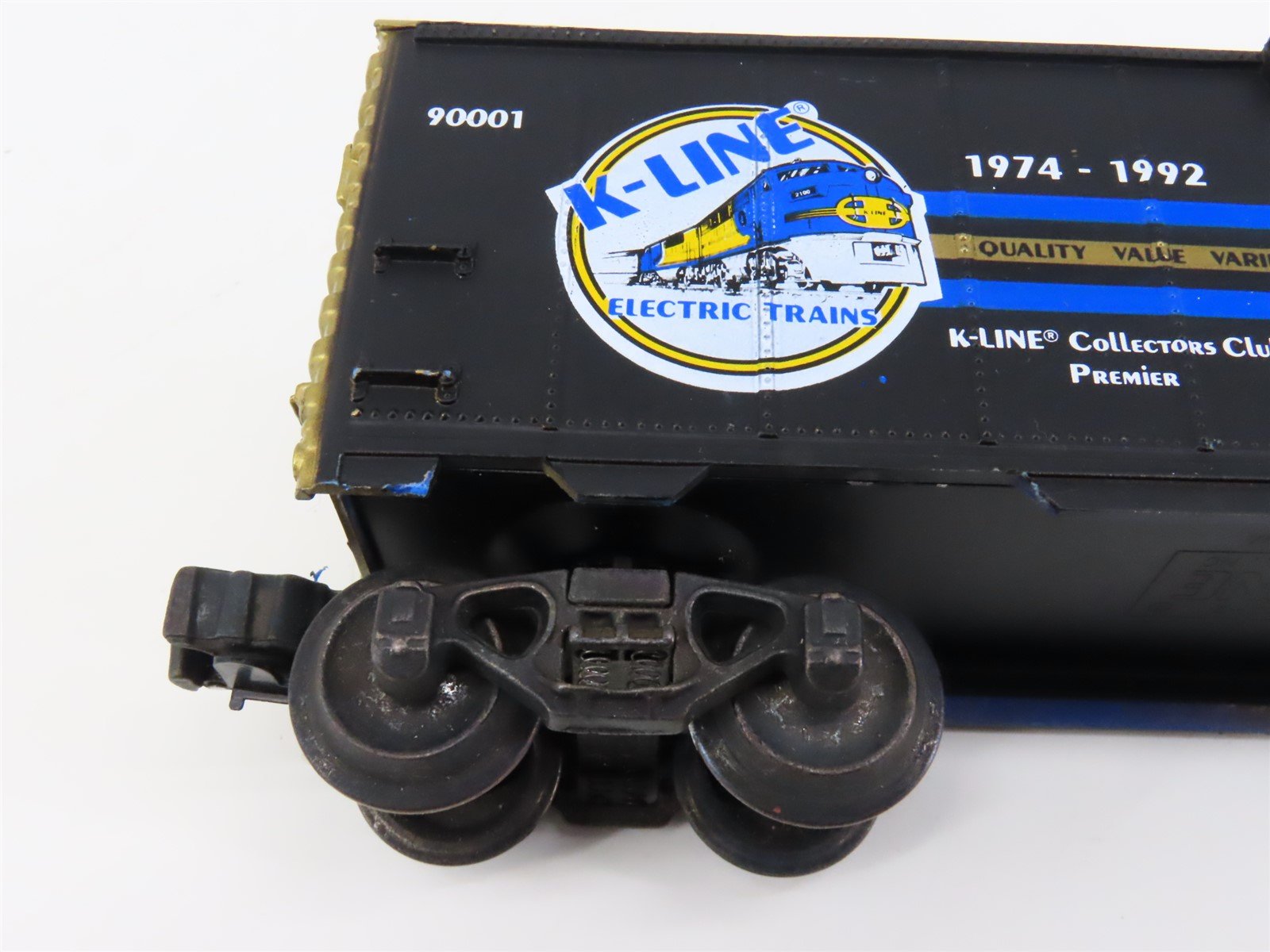 O Gauge 3-Rail K-Line K-90001 KCC Premier Edition Single Door Box Car #1974-1992