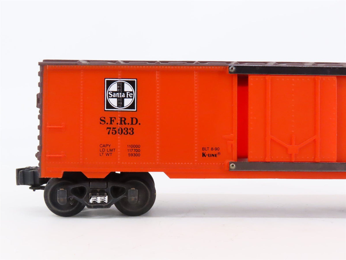 O Gauge 3-Rail K-Line K-75033 SFRD Santa Fe Super Chief Box Car #75033