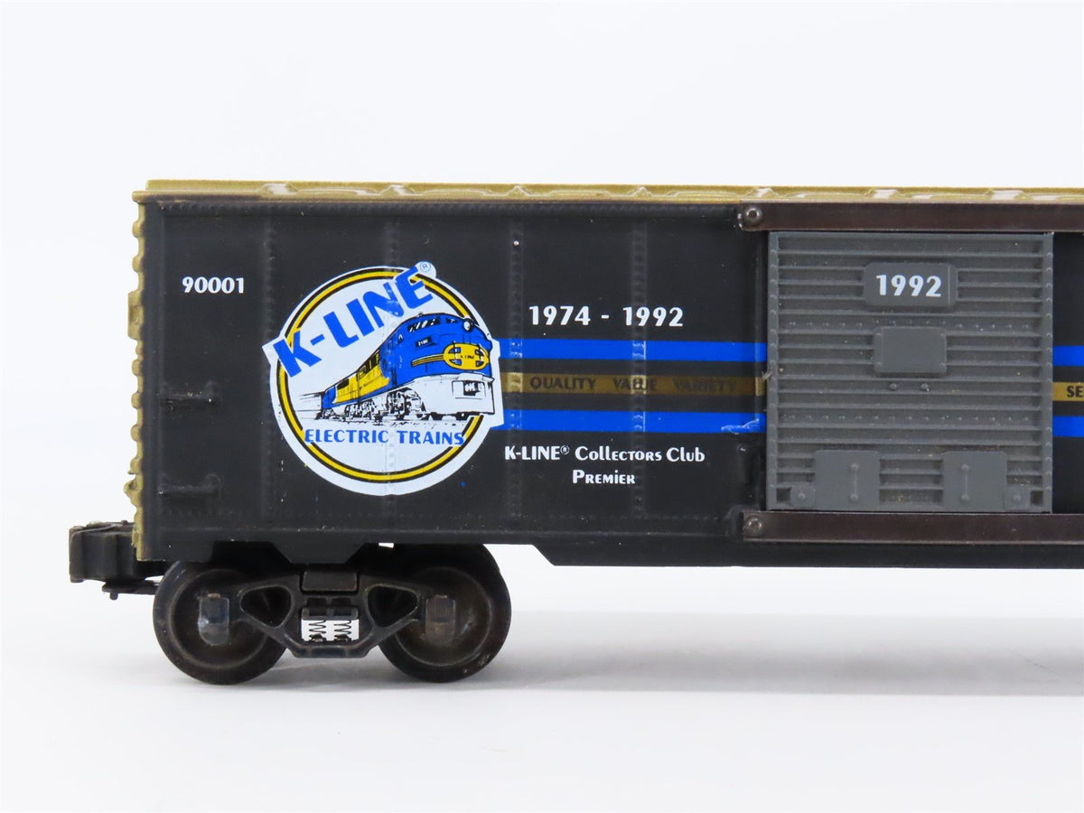 O Gauge 3-Rail K-Line K-90001 KCC Premier Edition Single Door Box Car #1974-1992