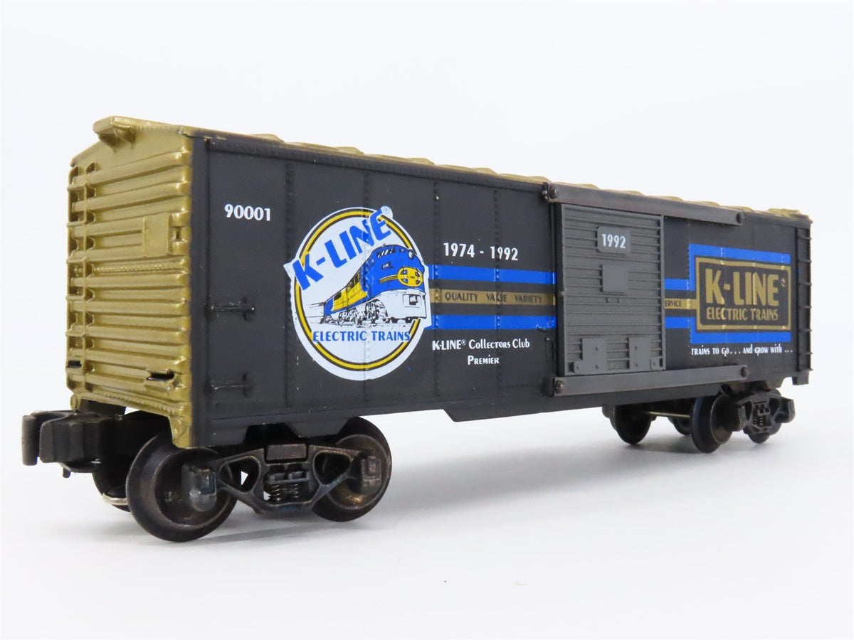 O Gauge 3-Rail K-Line K-90001 KCC Premier Edition Single Door Box Car #1974-1992