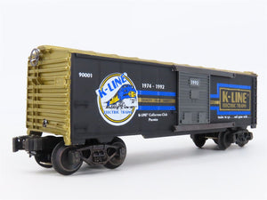 O Gauge 3-Rail K-Line K-90001 KCC Premier Edition Single Door Box Car #1974-1992