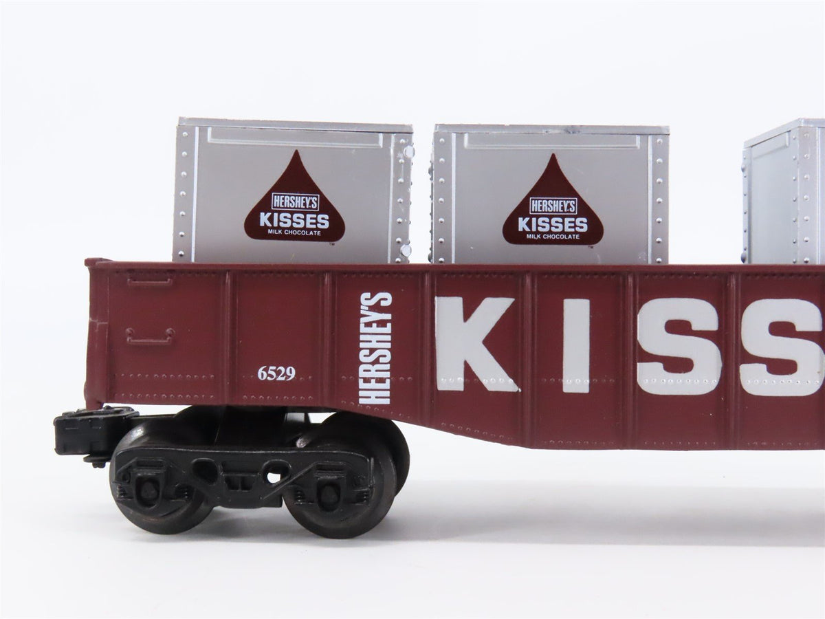 O Gauge 3-Rail K-Line Hershey&#39;s Kisses Open Gondola #6529 w/ Crates