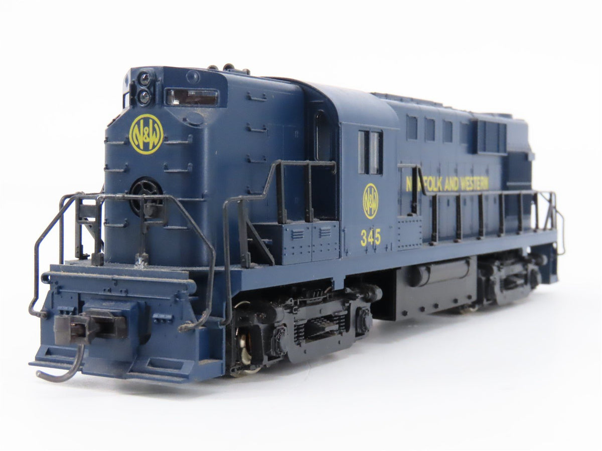 HO Scale Atlas 7092 N&amp;W Norfolk &amp; Western RS11 Diesel Locomotive #345 w/ DCC