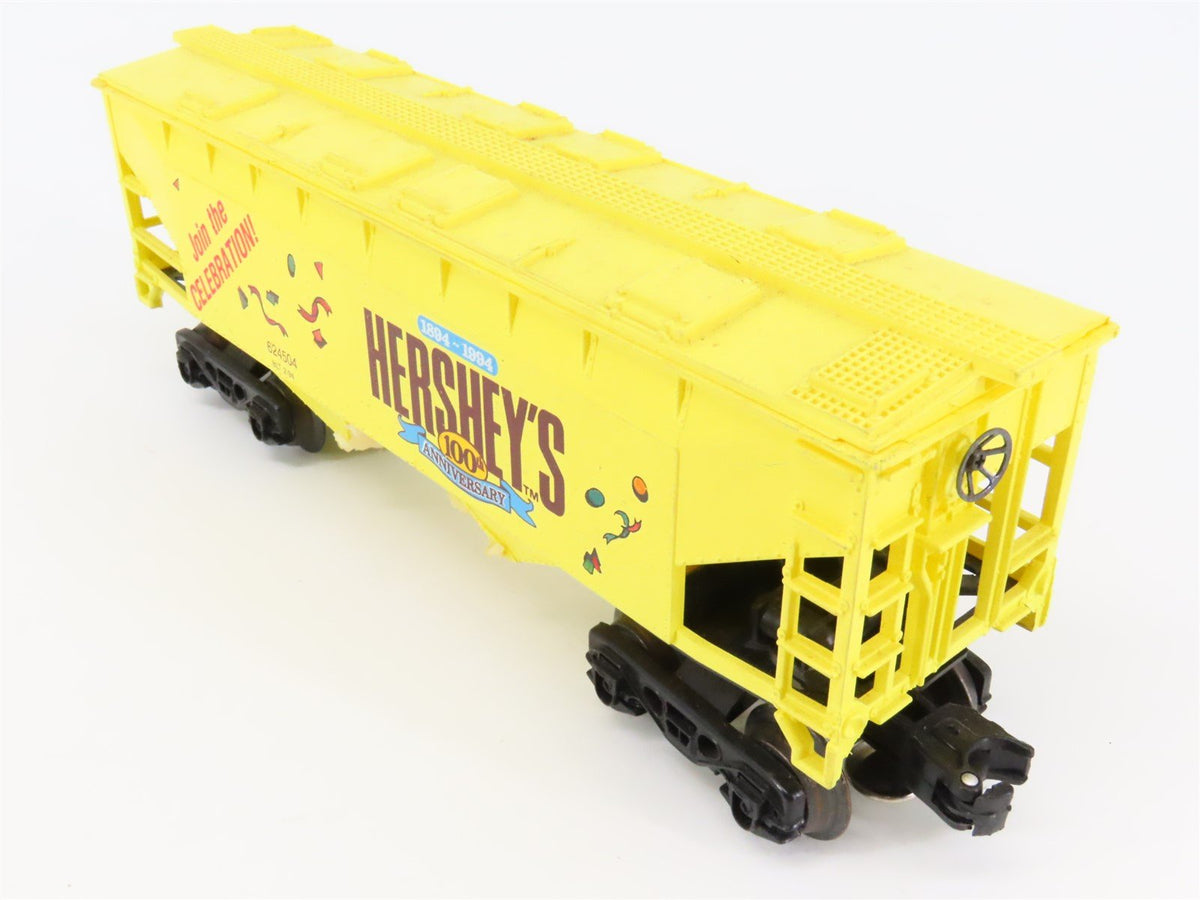 O Gauge 3-Rail K-Line Hershey&#39;s 100th Anniversary 2-Bay Covered Hopper #624504