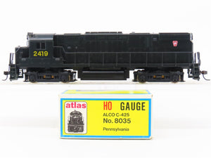 HO Scale Atlas 8035 PRR Pennsylvania C425 Diesel Locomotive #2419 w/ DCC