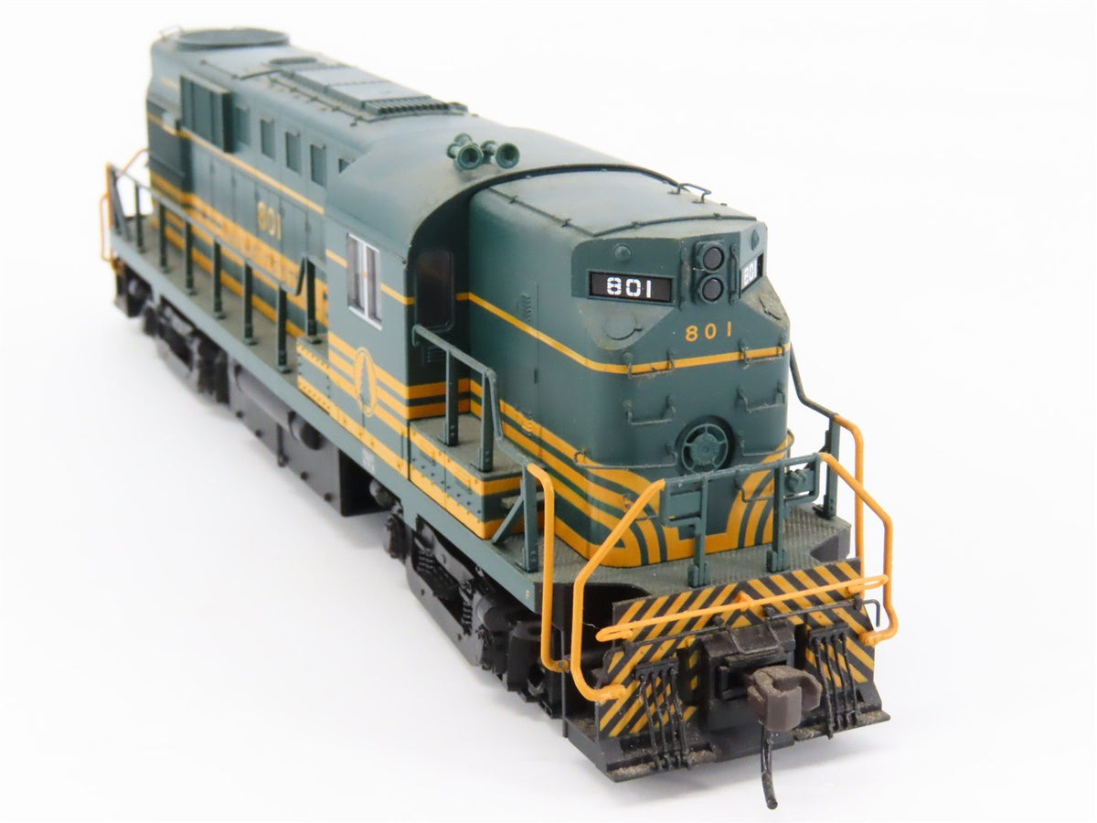 HO Scale Atlas Classic 8785 MEC Maine Central RS11 Diesel Locomotive #801 w/ DCC