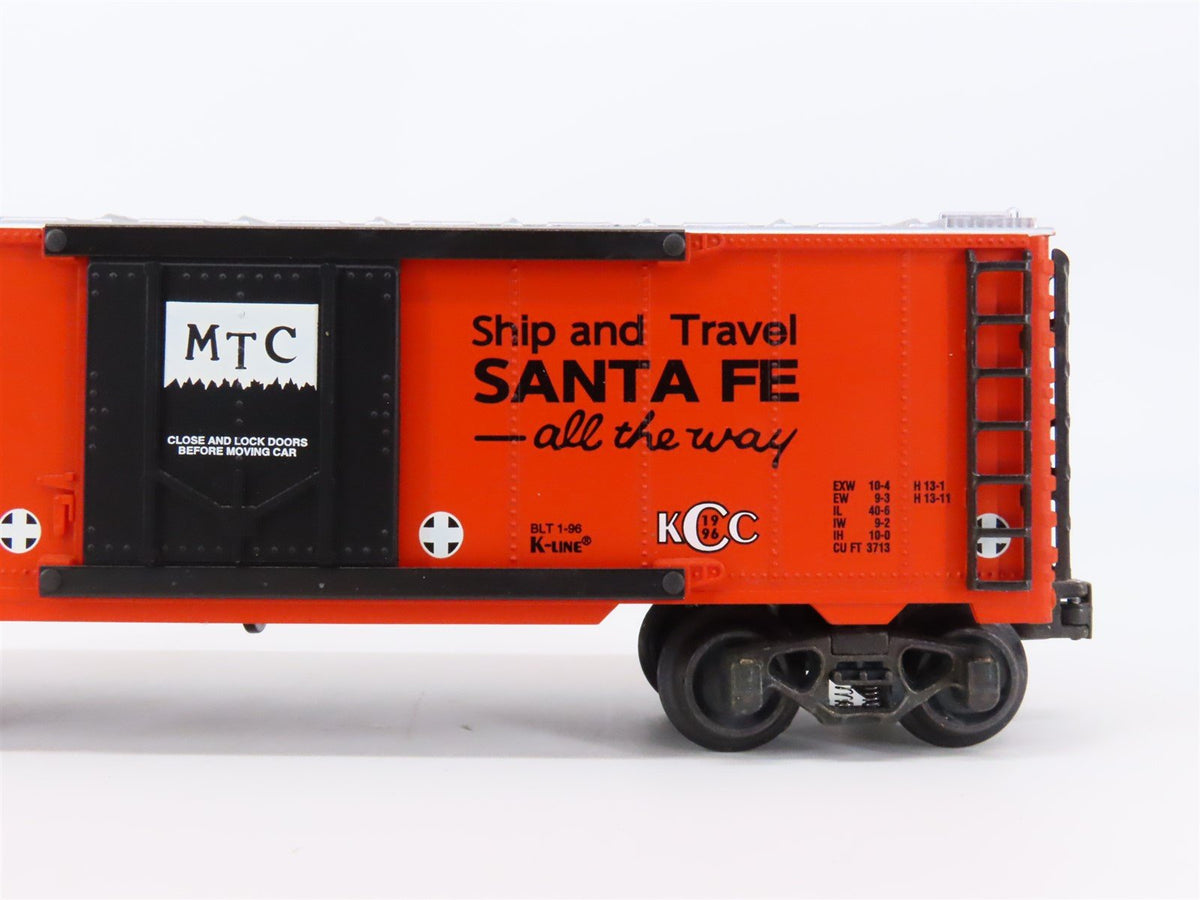 O Gauge 3-Rail K-Line K-90010 KCC SFRC Santa Fe Collector&#39;s Club Reefer #90010