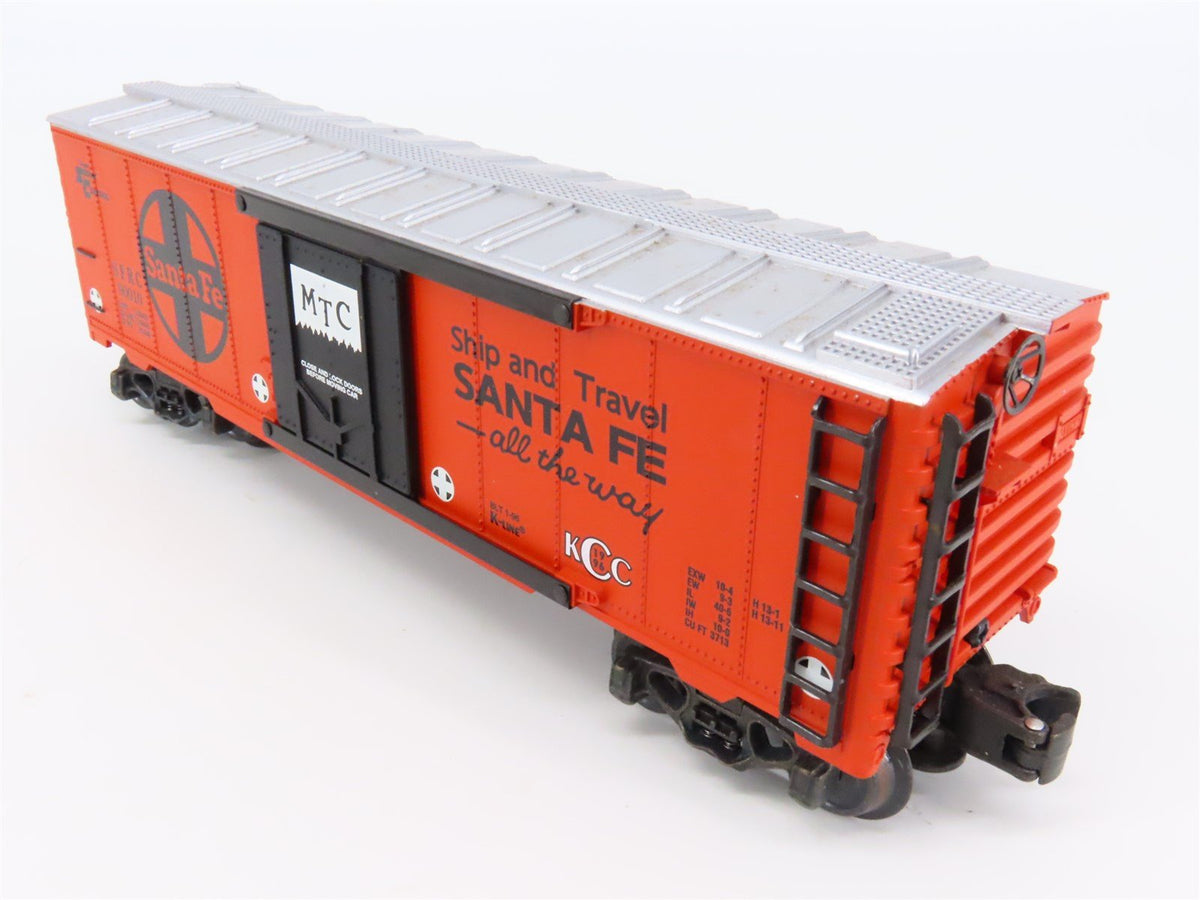 O Gauge 3-Rail K-Line K-90010 KCC SFRC Santa Fe Collector&#39;s Club Reefer #90010