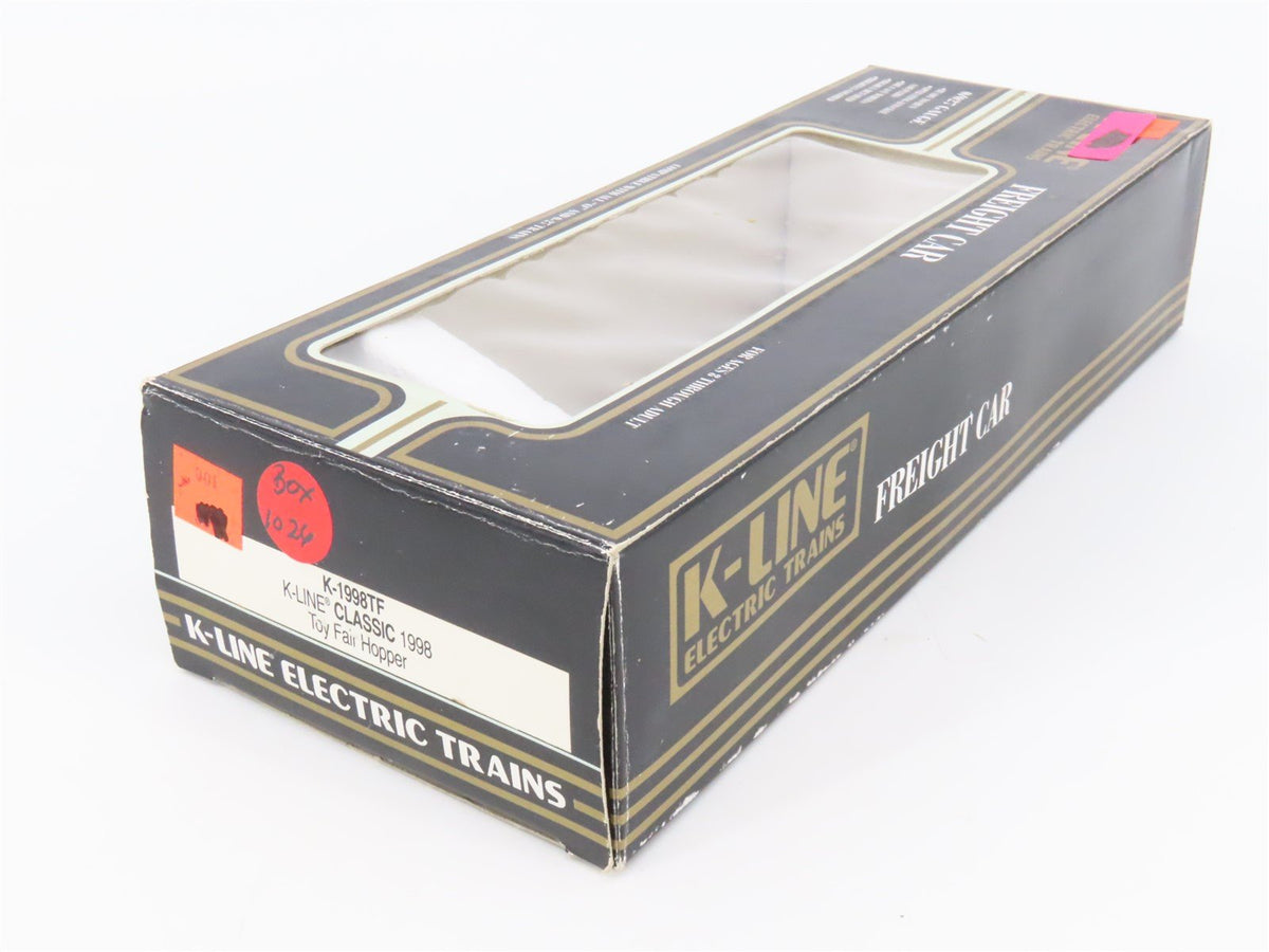 O Gauge 3-Rail K-Line K-1998TF New York City 1998 Toy Fair 2-Bay Hopper