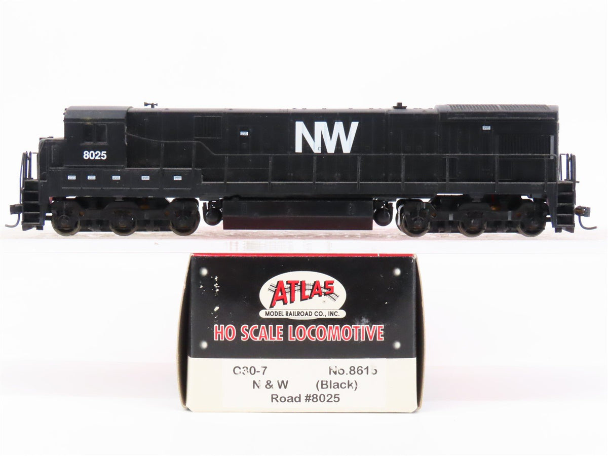 HO Scale Atlas 8615 N&amp;W Norfolk &amp; Western C30-7 Diesel Locomotive #8025 w/ DCC