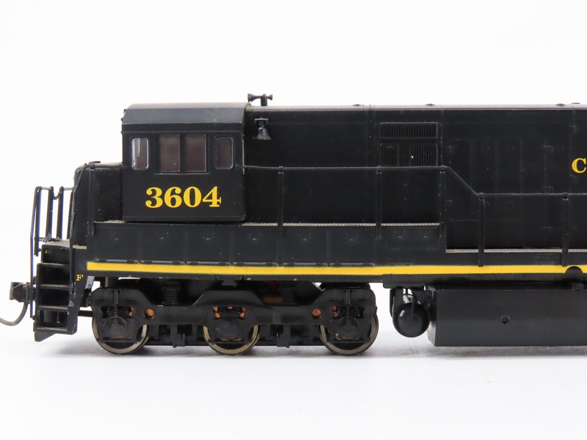 HO Scale Atlas 8508 CRR Clinchfield U36C Diesel Locomotive #3604 w/ DCC