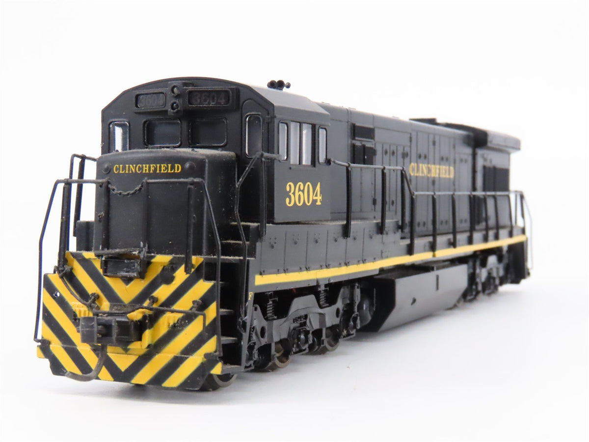 HO Scale Atlas 8508 CRR Clinchfield U36C Diesel Locomotive #3604 w/ DCC