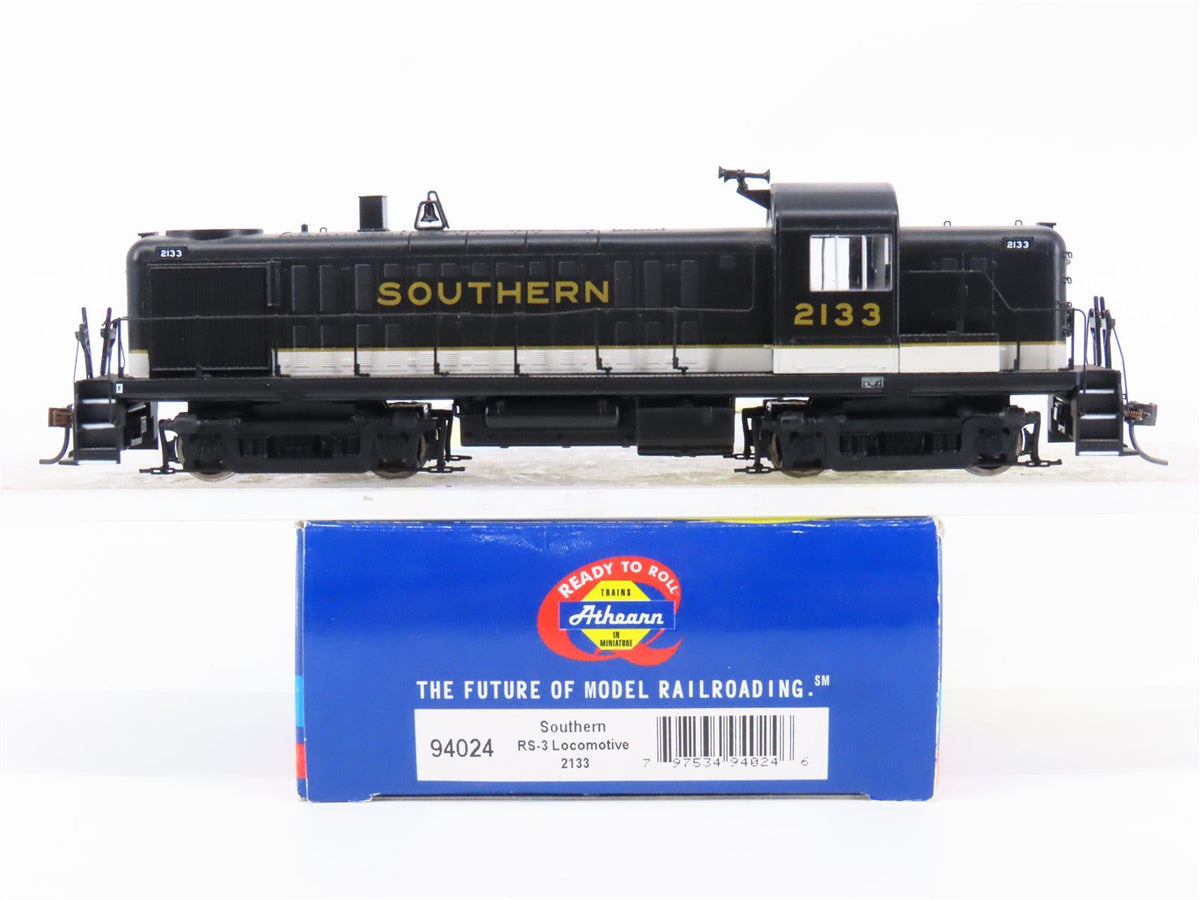 HO Scale Athearn 94024 Southern RS3 Diesel Locomotive #2133 w/ DCC