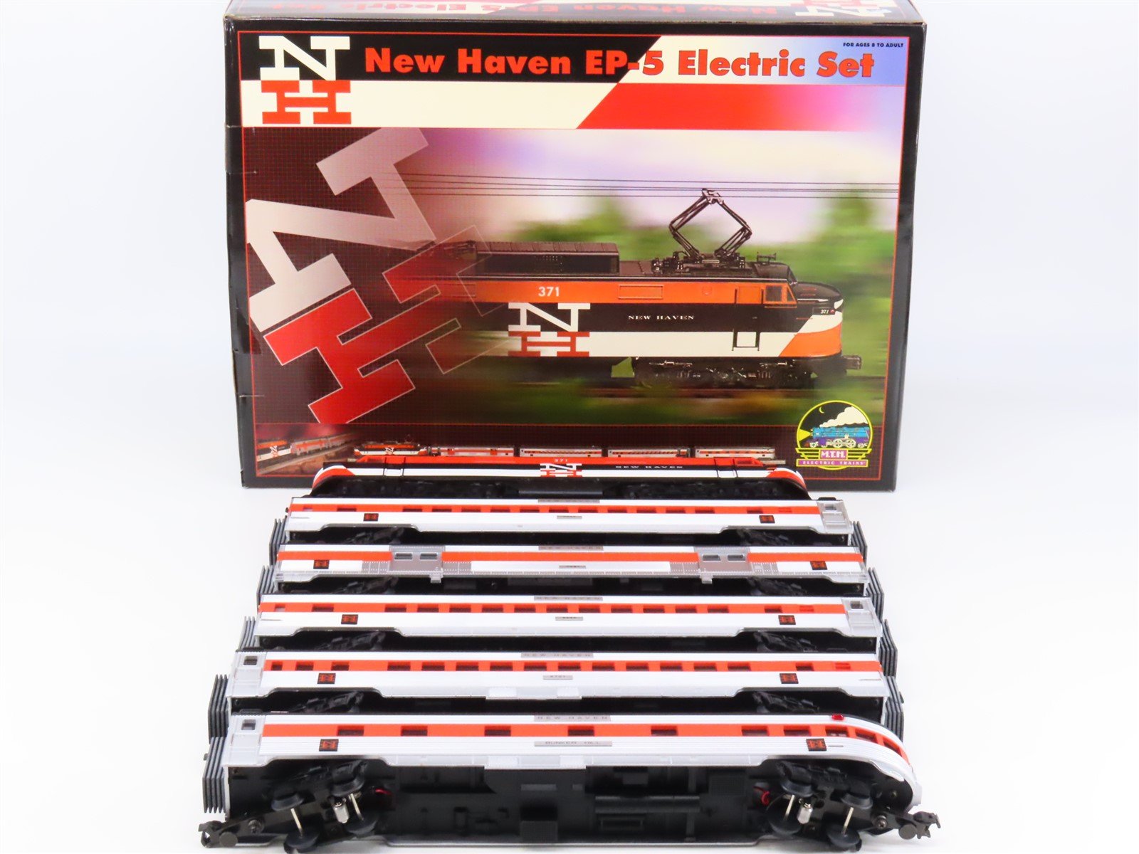 O Gauge 3-Rail MTH 20-2197-1 NH New Haven EP-5 Electric Passenger Set w/ Sound