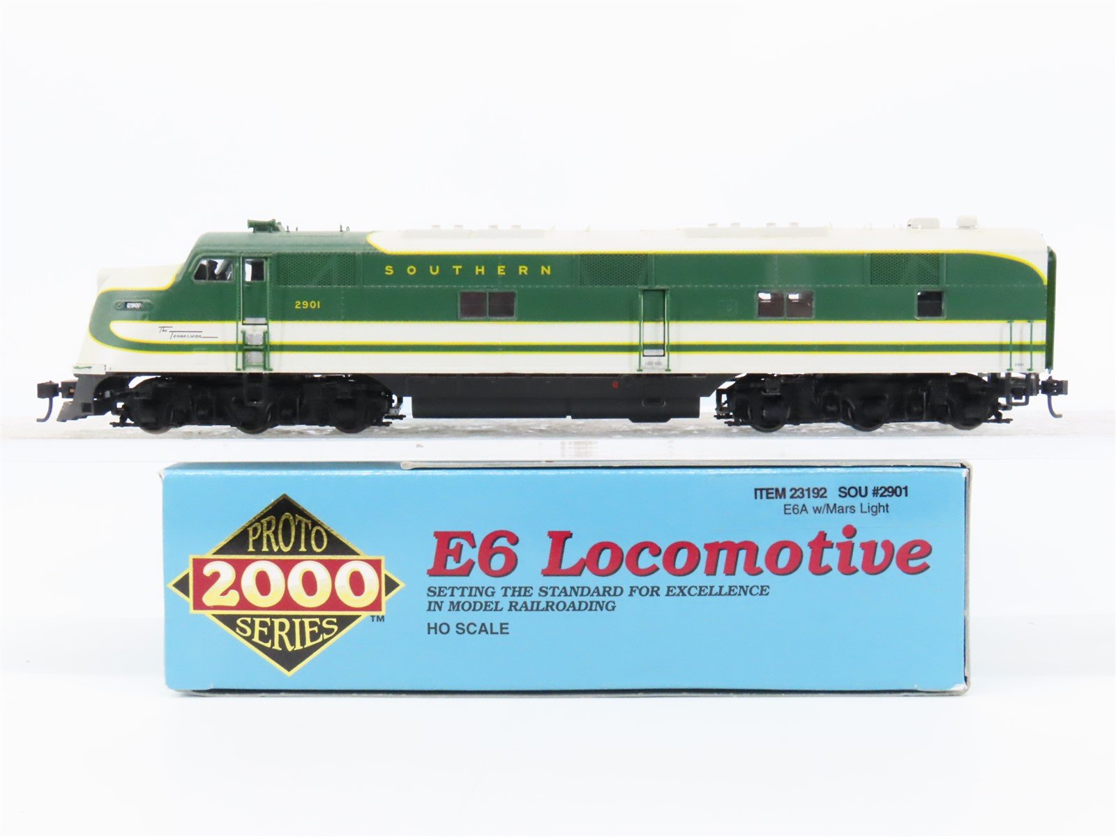 HO Scale Proto 2000 23192 Southern E6A Diesel Locomotive #2901 w/ DCC