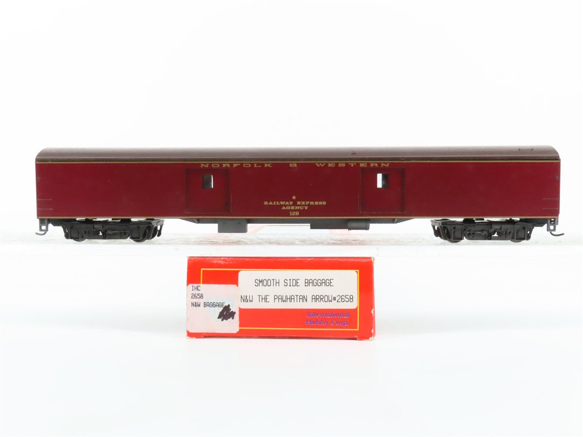 HO Scale IHC 2658 N&amp;W Norfolk &amp; Western Powhatan Arrow Baggage Passenger #128