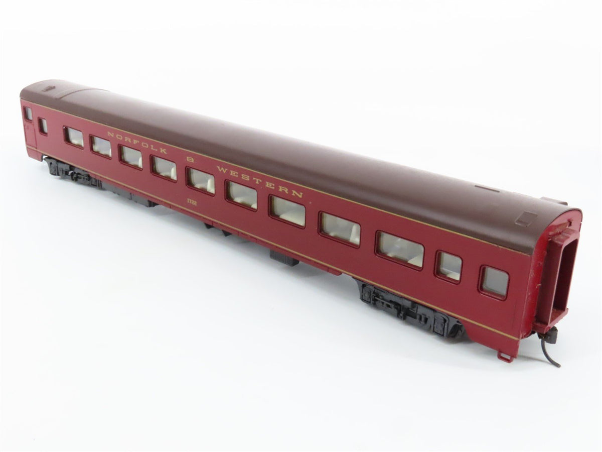 HO Scale IHC 2661 N&amp;W Norfolk &amp; Western Powhatan Arrow Coach Passenger #1722