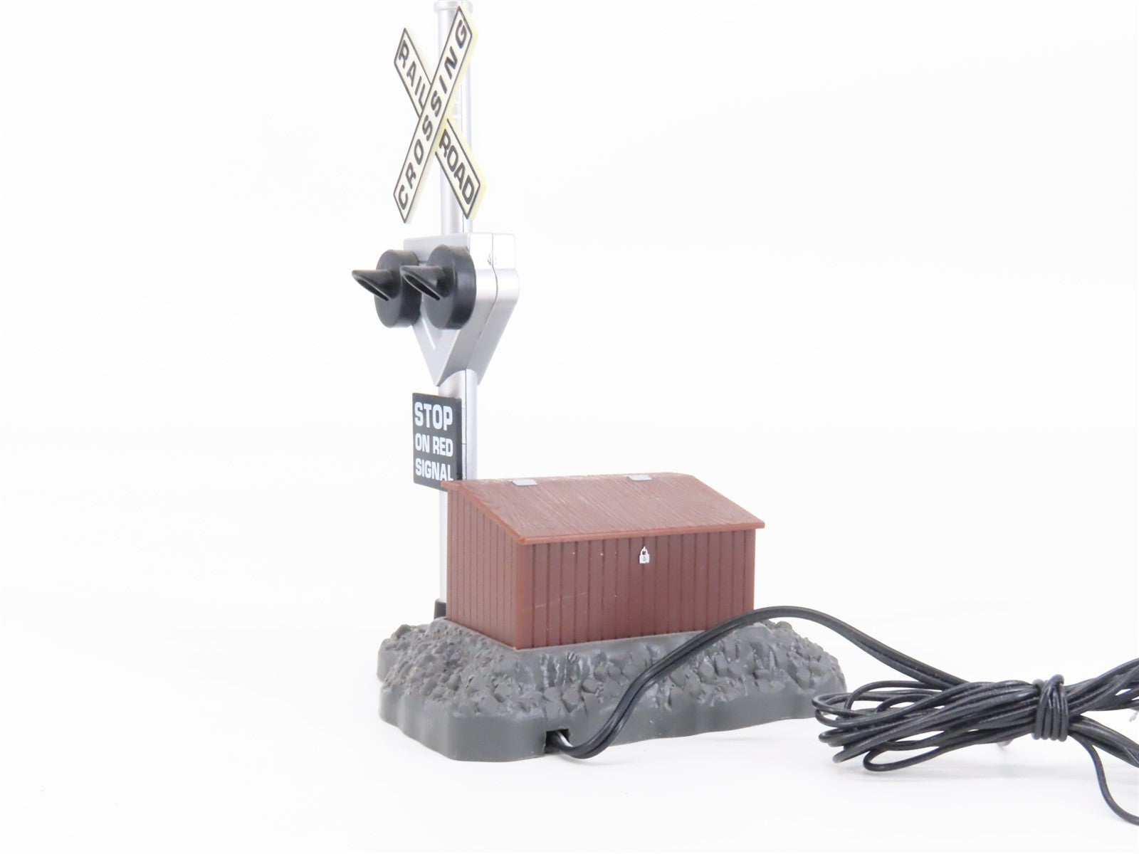 G Scale Life-Like 1962 Lighted Operating Crossing Signal