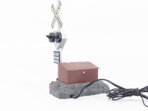 G Scale Life-Like 1962 Lighted Operating Crossing Signal