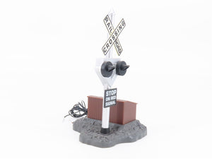 G Scale Life-Like 1962 Lighted Operating Crossing Signal
