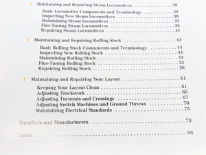 Model Railroader Books: Maintaining & Repairing Your Scale Model Trains ©1999