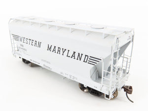 HO Scale Athearn 93918 WM Western Maryland Railroad 2-Bay Covered Hopper #604982