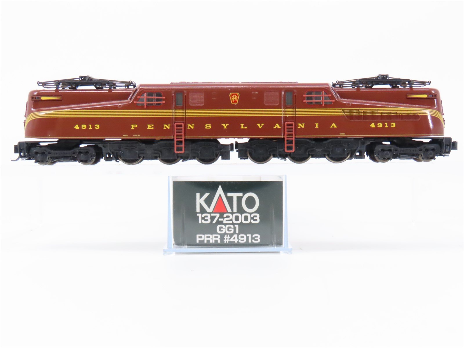 N Scale KATO 137-2003 PRR Pennsylvania GG1 Electric Locomotive #4913 w/ DCC