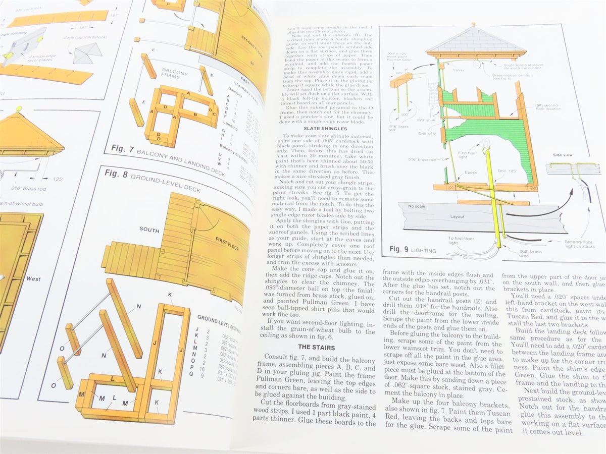 Model Railroad Handbook No. 40: HO Trackside Structures You Can Build ©1994