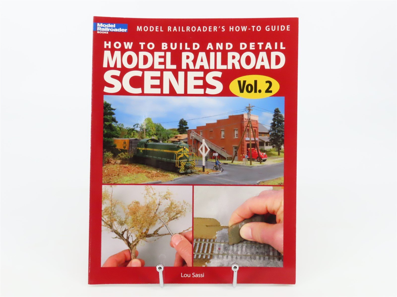 How To Build And Detail Model Railroad Scenes Vol. 2 by Lou Sassi ©2009 SC Book