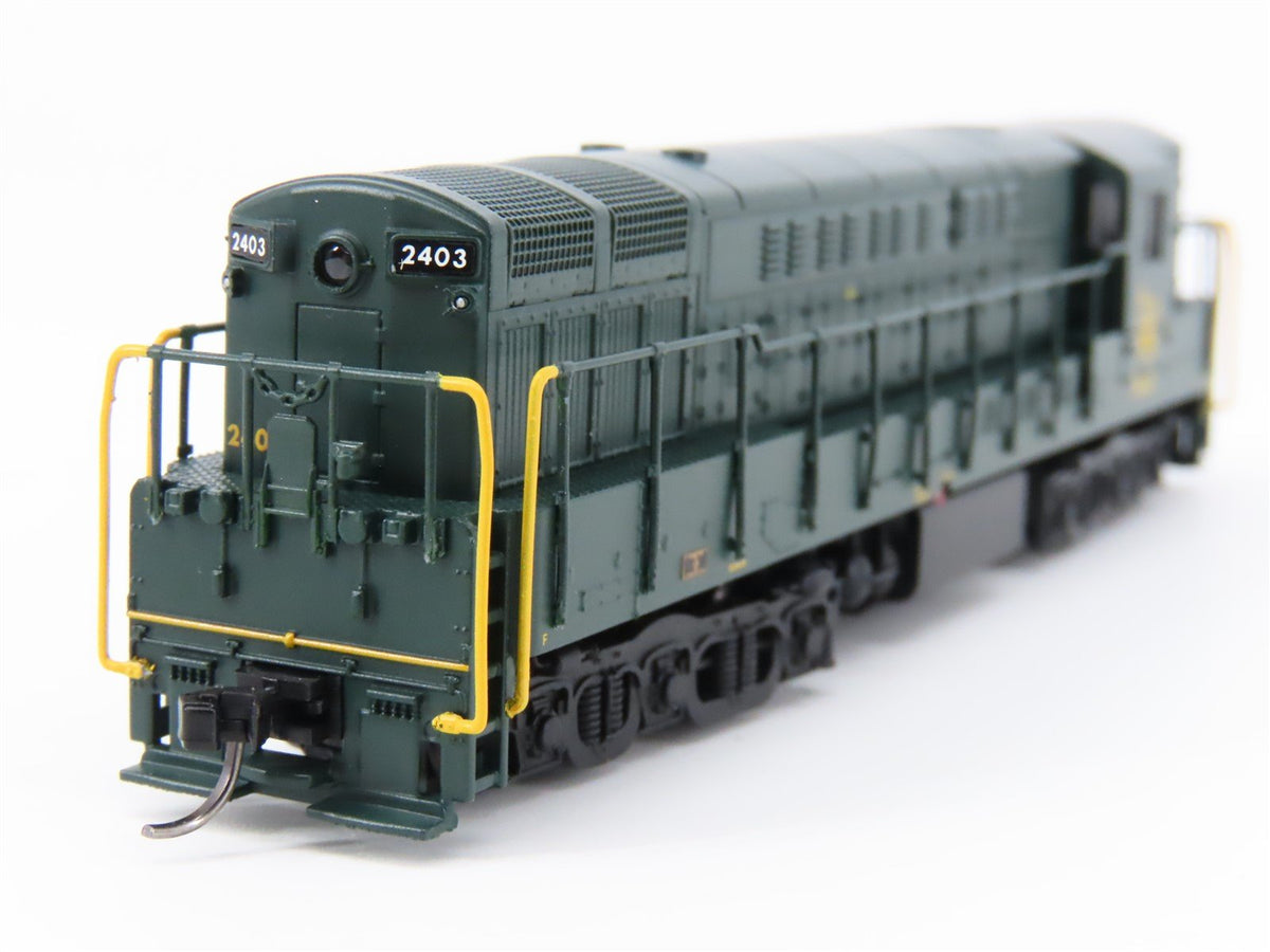 N Scale Atlas 40005407 CNJ Jersey Central H24-66 Diesel Locomotive #2403 w/ DCC