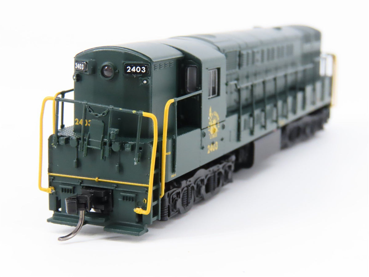 N Scale Atlas 40005407 CNJ Jersey Central H24-66 Diesel Locomotive #2403 w/ DCC