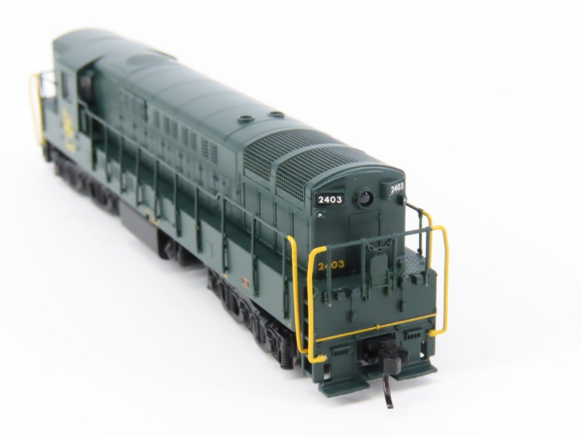 N Scale Atlas 40005407 CNJ Jersey Central H24-66 Diesel Locomotive #2403 w/ DCC