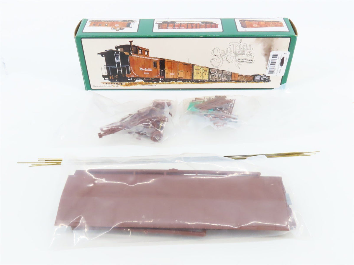 On3 Scale San Juan Car Co. Kit #120 C&amp;S Colorado &amp; Southern Truss Rod Box Car