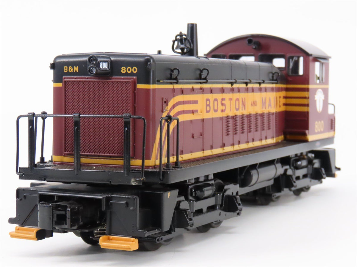 O27 Gauge 3-Rail MTH Rail King 30-20119-1 B&amp;M SW8 Diesel Switcher - ProtoSound3